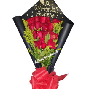 bouquet rosas rojas Cali 7