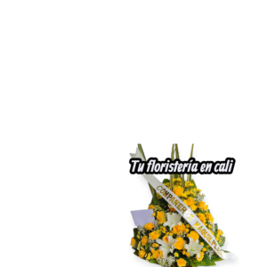 Ramo fúnebre en triángulo #02