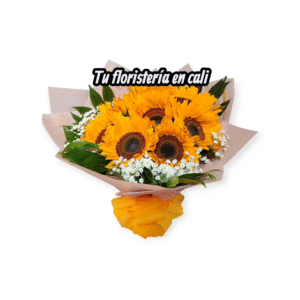 Bouquet en girasoles 08