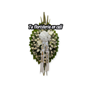 Ramo fúnebre en trípode #05