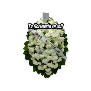 Ramo fúnebre en trípode #03