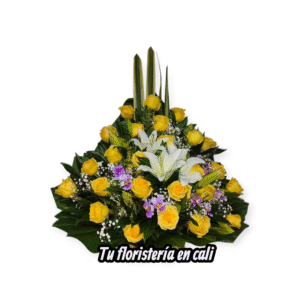 Ramo amarillo grande