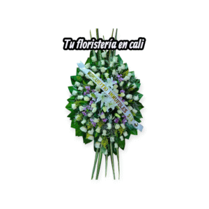 Ramo fúnebre en trípode #11