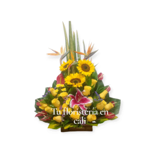 Arreglo amarillo grande