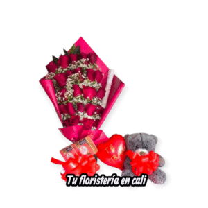 Bouquet en rosas rojas #18