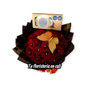 Bouquet en rosas rojas #15