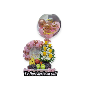 Arreglo frutero tropical grande