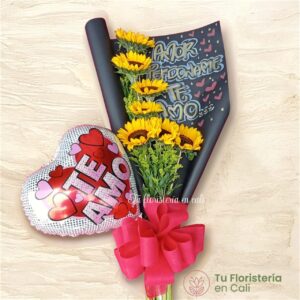 bouquet en girasoles 10