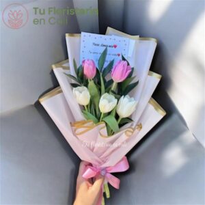 Bouquet tulipanes 22